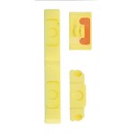 iPhone 5C Mute, Volume and Power Buttons iPhone 5C Mute, Volume and Power Buttons (Yellow)